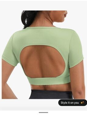 Padded workout top